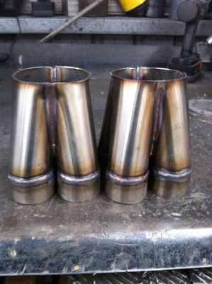 4 into 1 stainless steel merge collectors